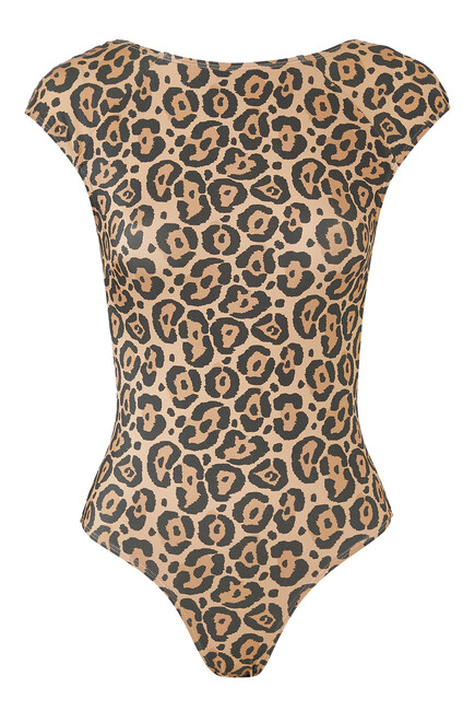 Jaguar Print Swimsuit